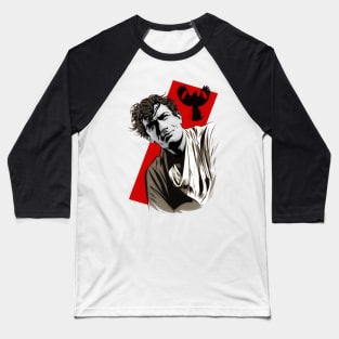 Gregory Peck - An illustration by Paul Cemmick Baseball T-Shirt